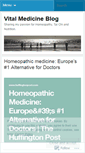Mobile Screenshot of homeopathyheals.me.uk